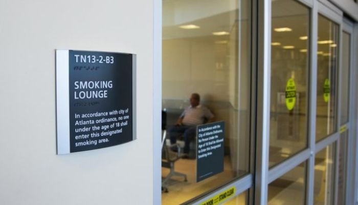 Atlanta Airport Smoking Area  Exact Location, Map, Policies