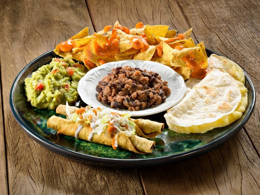 A Tex-Mex Plate Image by Marcelo Trad from Getty Images