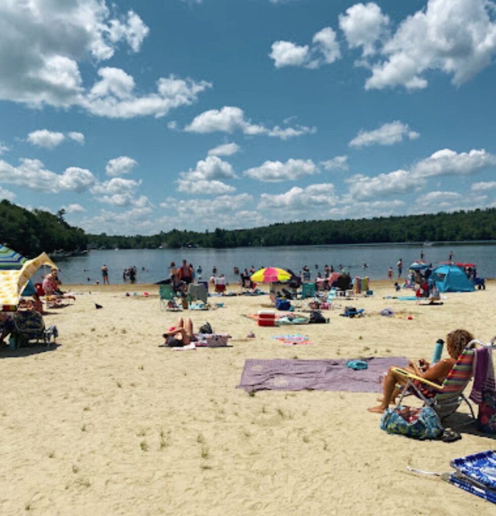 Burrillville Spring Lake Beach Image by Sara Wheeler