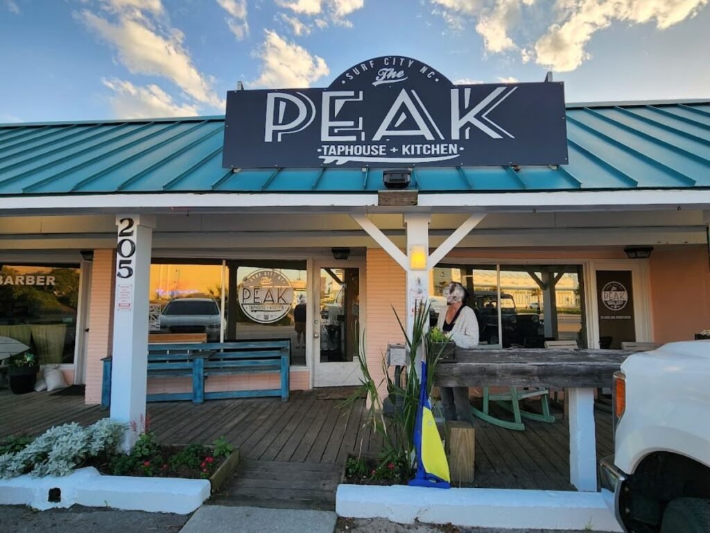 Outside The Peak Taphouse and Kitchen Surf City, NC  - Things to do around Topsail Island