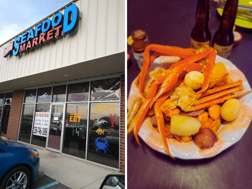 Seafood Restaurants in Huntsville - image by Andy's Seafood Market