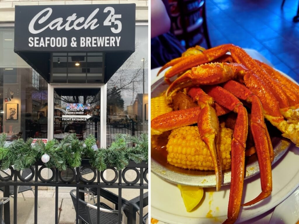 Seafood Restaurants in Huntsville - image by Catch 25 Seafood & Brewery