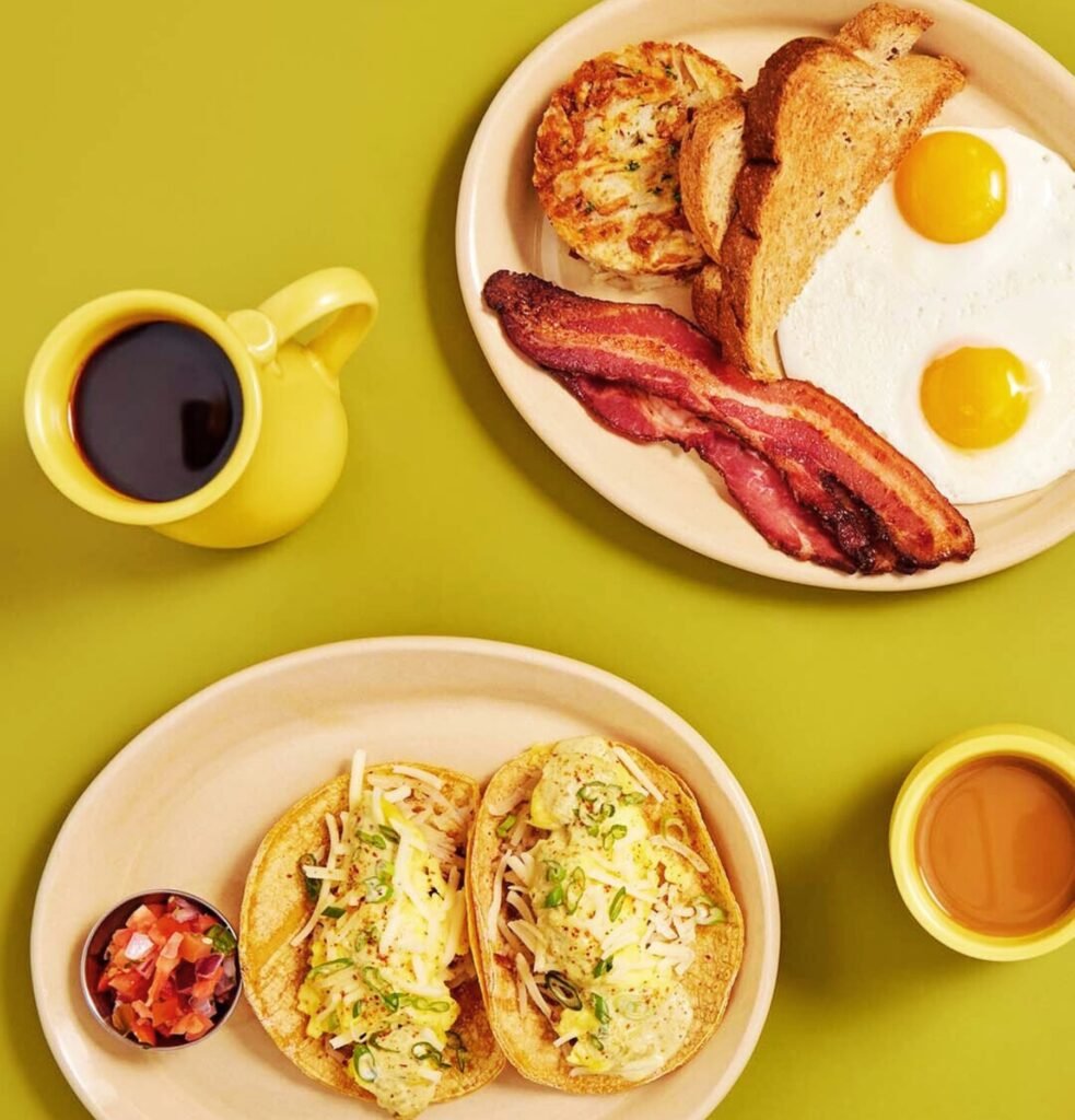 Brunch at Snooze, an A.M. Eatery Atlanta GA Image from Instagram