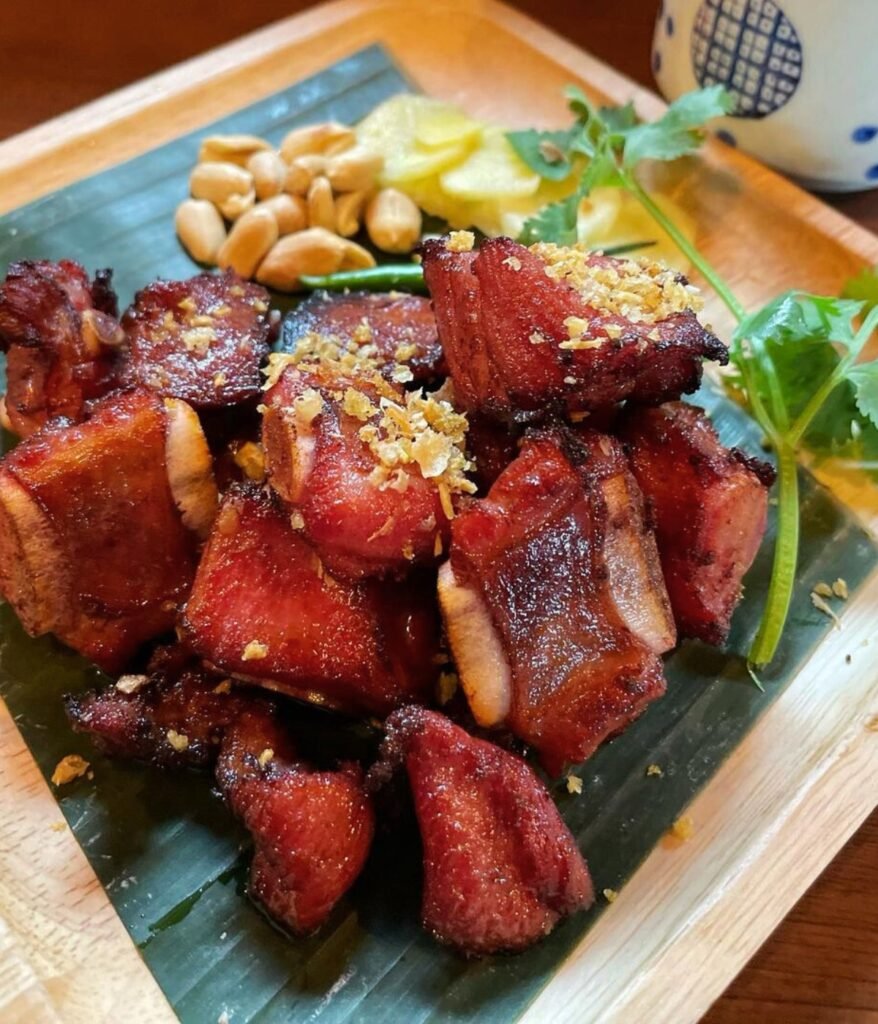 Naem Si Krong Moo” or fermented pork ribs at Kin Thai Street Eatery in Sacramento CA Image from Instagram