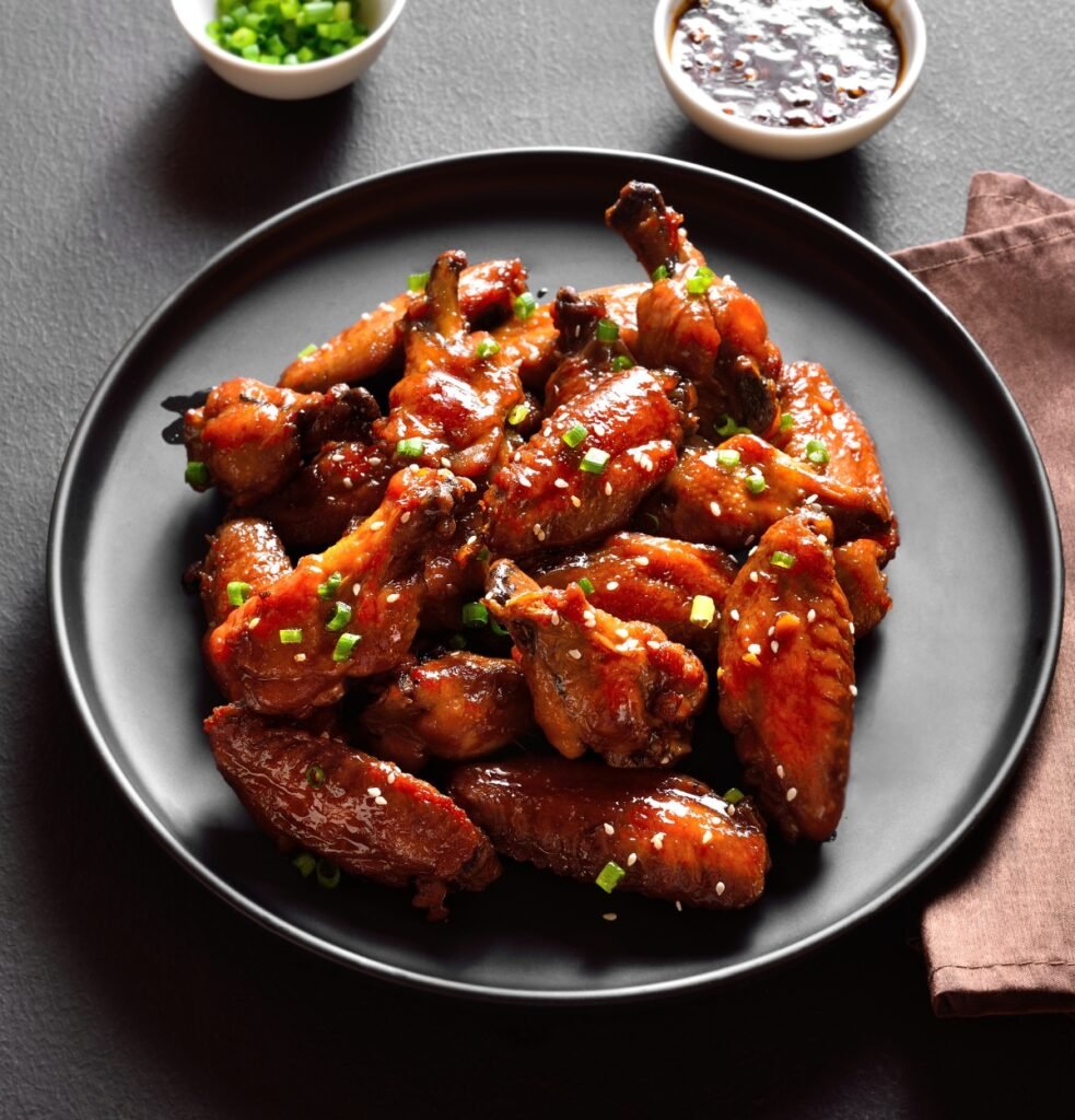 Atlanta Wings Atlanta, Honey-soy chicken wings Image by Tatiana Volgutova from Getty Images