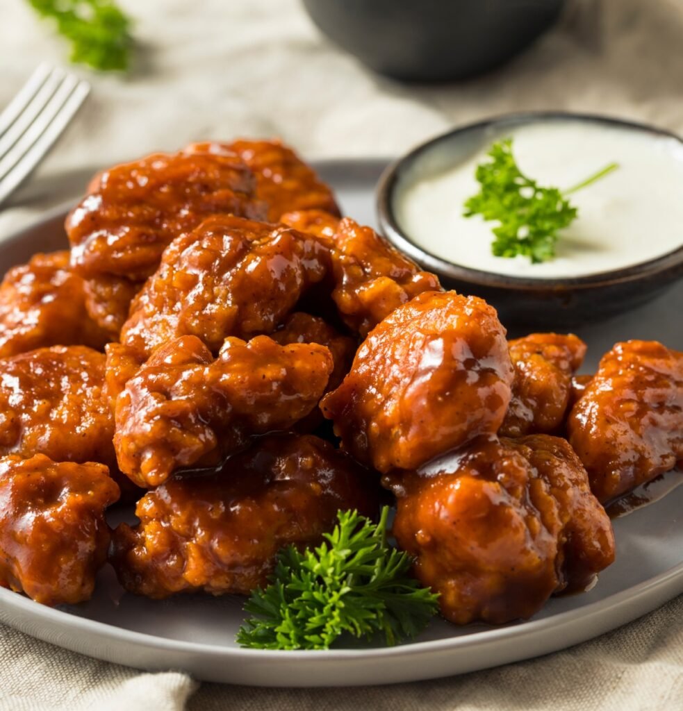 BTJ Wings Atlanta, Barbecue Boneless Chicken Wings Image by bhofack2 from Getty Images